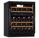 Mquv&eacute;e Winecave 60dd Dual Zone Under-counter Wine Fridge Black 38 Bottle