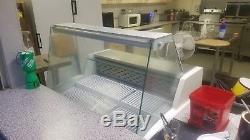 Medium Undercounter Glass Door Cooler White