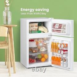 Midea COMFEE' Under Counter Fridge Freezer, 87L Small Fridge Freezer with Light