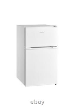 Midea COMFEE' Under Counter Fridge Freezer, 87L Small Fridge Freezer with Light
