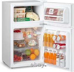 Midea COMFEE' Under Counter Fridge Freezer, 87L Small Fridge Freezer with Light