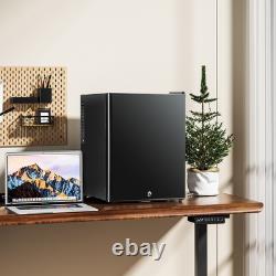Mini Fridge 40 Liter 48Cans Under Counter Small Cooler Fridge Removable Shelf