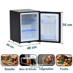 Mini Refrigerator Semi Truck AC DC Fridge 40L 12V Under Counter Larder Fridge