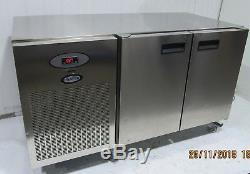 Mobile Foster Pro 1/2h-a 2 Door Under Counter Fridge Stainless Steel R290 Gas