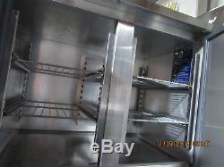 Mobile Williams 2 Door Under Counter Fridge With Four Shelves