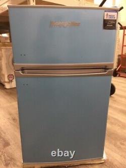 Montpellier MAB2031PB Under Counter Blue Retro Fridge with Freezer