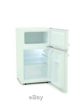 Montpellier MAB2031W Under Counter Mini Retro Fridge Freezer in White