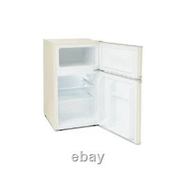 Montpellier MAB2035C Cream Under Counter Retro Top Mount Fridge Freezer 88Ltr