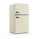 Montpellier Mab2035ec Cream Retro Undercounter Fridge Freezer