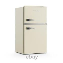 Montpellier MAB2035EC Cream Retro Undercounter Fridge Freezer