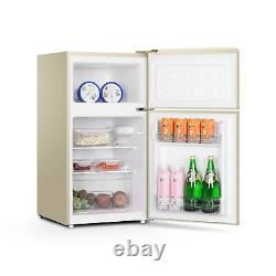 Montpellier MAB2035EC Cream Retro Undercounter Fridge Freezer