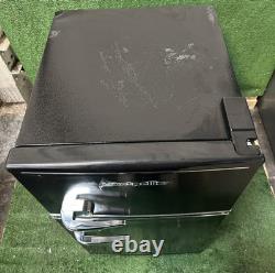 Montpellier MAB2035EK Black Retro Undercounter Fridge Freezer