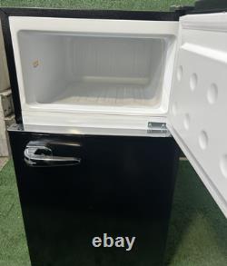 Montpellier MAB2035EK Black Retro Undercounter Fridge Freezer