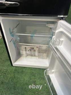 Montpellier MAB2035EK Black Retro Undercounter Fridge Freezer