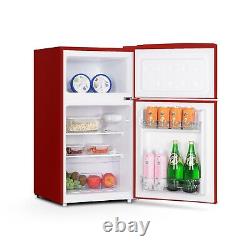 Montpellier MAB2035ER Red Retro Undercounter Fridge Freezer