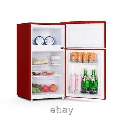 Montpellier MAB2035ER Red Retro Undercounter Fridge Freezer