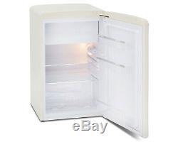 Montpellier MAB551C Cream Retro Under Counter Ice Box Fridge 2 Year Warranty