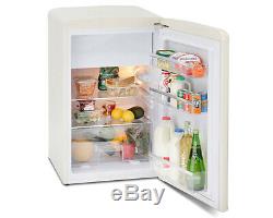 Montpellier MAB551C Cream Retro Under Counter Ice Box Fridge 2 Year Warranty