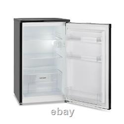 Montpellier MLA48BK Freestanding Under Counter Black Larder Fridge 90Ltr