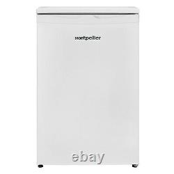 Montpellier MLA54W Under Counter White Larder Fridge 135Ltr Capacity