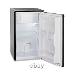 Montpellier MRF48BK Under Counter Black Fridge with 2 Icebox 2 Year Warranty