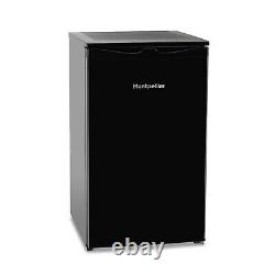 Montpellier MRF48BK Under Counter Black Icebox Fridge with 2 Year Warranty