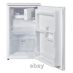 Montpellier MRF48W-1 Under Counter White Fridge with 8Ltr Icebox Freezer