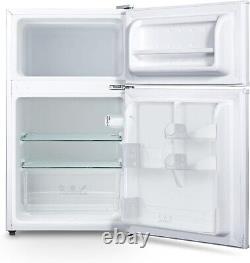 Montpellier MS2035EW, 47cm Wide, 87 Litre, Undercounter Fridge Freezer, White