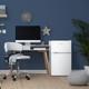 Montpellier Ms2035ew White Undercounter Fridge Freezer