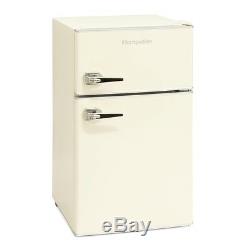 Montpellier Mab2030c Retro Mini Fridge Freezer In Cream + 2 Years Guarantee