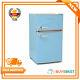 Montpellier Under Counter Mini Retro Fridge Freezer, Pastel Blue Mab2035pb