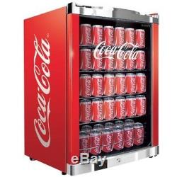 NEW Husky Coca-Cola Mini Fridge Drinks Cooler Official Cola Coke Vending Machine