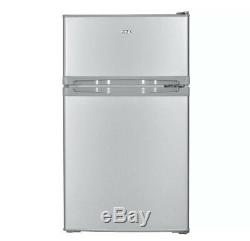 NEW LOGIK LUC50S17 70/30 Undercounter Fridge Freezer A+ Reversible door Silver