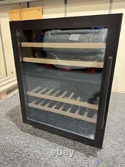 NEW MQuvée Under counter Wine Fridge Cooler WineCave 700 60D WCD60AB black