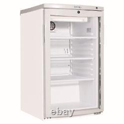 NEW TEFCOLD BC145 BUDGET PRICE WHITE DISPLAY FRIDGE @£458+Vat & FREE DELIVERY