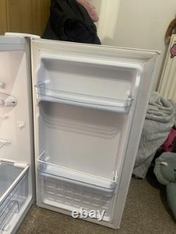 New ElectriQ 62L Under-Counter Fridge Freezer White