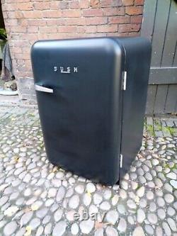 New Graded Black Retro Bush Meuclar55blk Undercounter Fridge Rrp £550! -uk Del