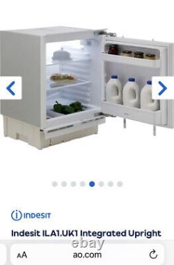 New Indesit Built In Integrated Under Counter Fridge Model IL A1. UK1