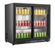New Sliding Door Undercounter Man Cave Home Bar Beer Bottle Cooler Fridge &pound;469