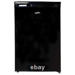 New Statesman L255B A+ 55cm Under Counter Larder Fridge Black