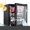 Oyajia Under Counter Drinks Fridge 70l Beer / Wine Cooler With Glass Sicygficrml