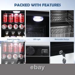OYAJIA Under Counter Drinks Fridge 70L Beer / Wine Cooler With Glass Yjbppssohev