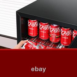 OYAJIA Under Counter Drinks Fridge 70L Beer / Wine Cooler With Glass Yjbppssohev