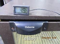 Osborne Single Glass door Drinks Display Fridge Chiller under counter Cooler