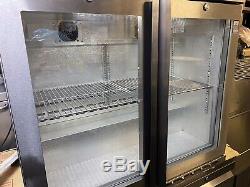 Osborne Under Counter Double Door Drinks Fridge For Cans & Bottles