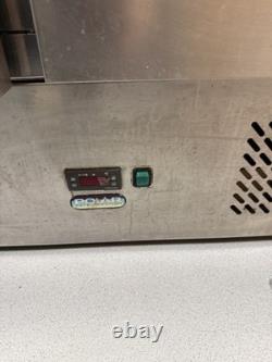 Polar 3 Triple Door Counter Fridge 368Ltr G622 Catering Restaurant Cafe