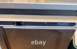 Polar CD080 Commercial Undercounter Fridge Stainless Steel 150L Capacity