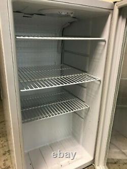 Polar CF750 Under Counter Display Fridge White 88 Ltr Glass Door Drink Cooler