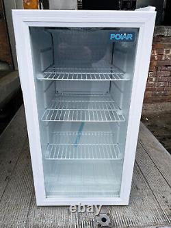 Polar C-Series SLIM 43 cm wide Under Counter Display Fridge White- BRAND NEW GRA