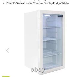 Polar C-Series Under Counter Display Fridge White